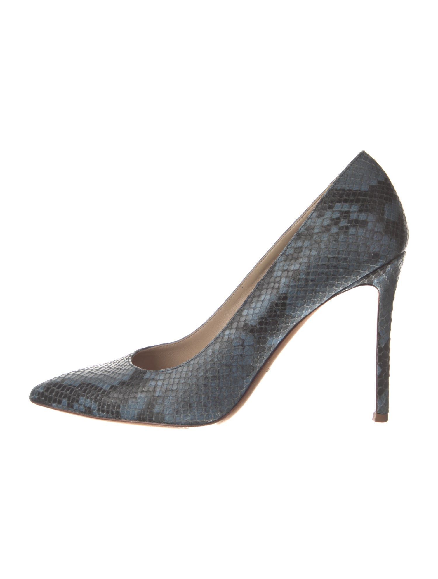 Michael Kors Collection Snakeskin Animal Print Pumps