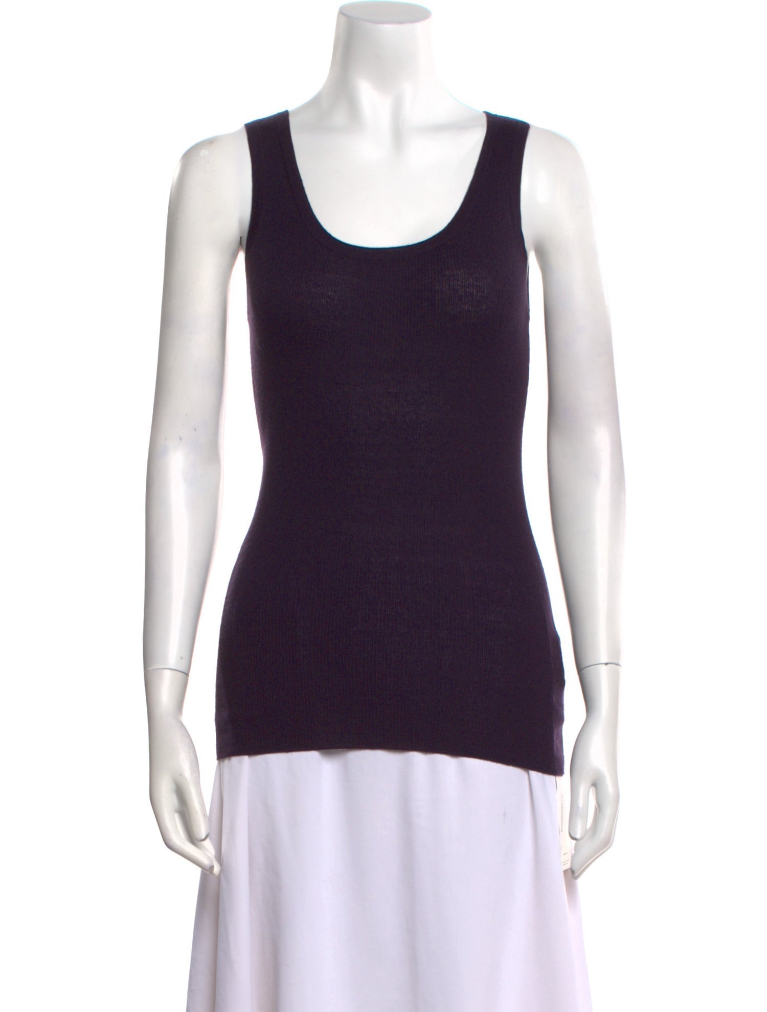 Michael Kors Collection Cashmere Scoop Neck Top