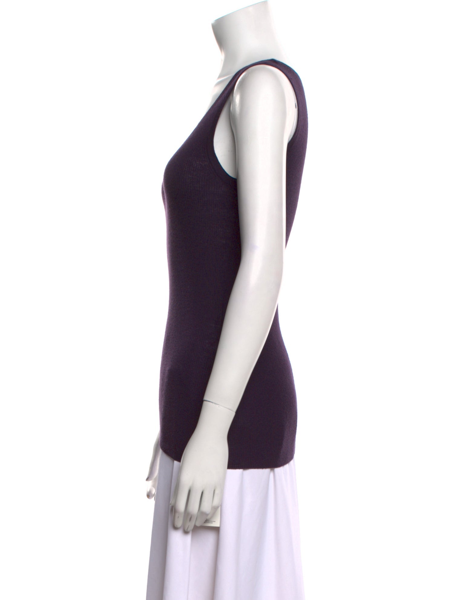 Michael Kors Collection Cashmere Scoop Neck Top
