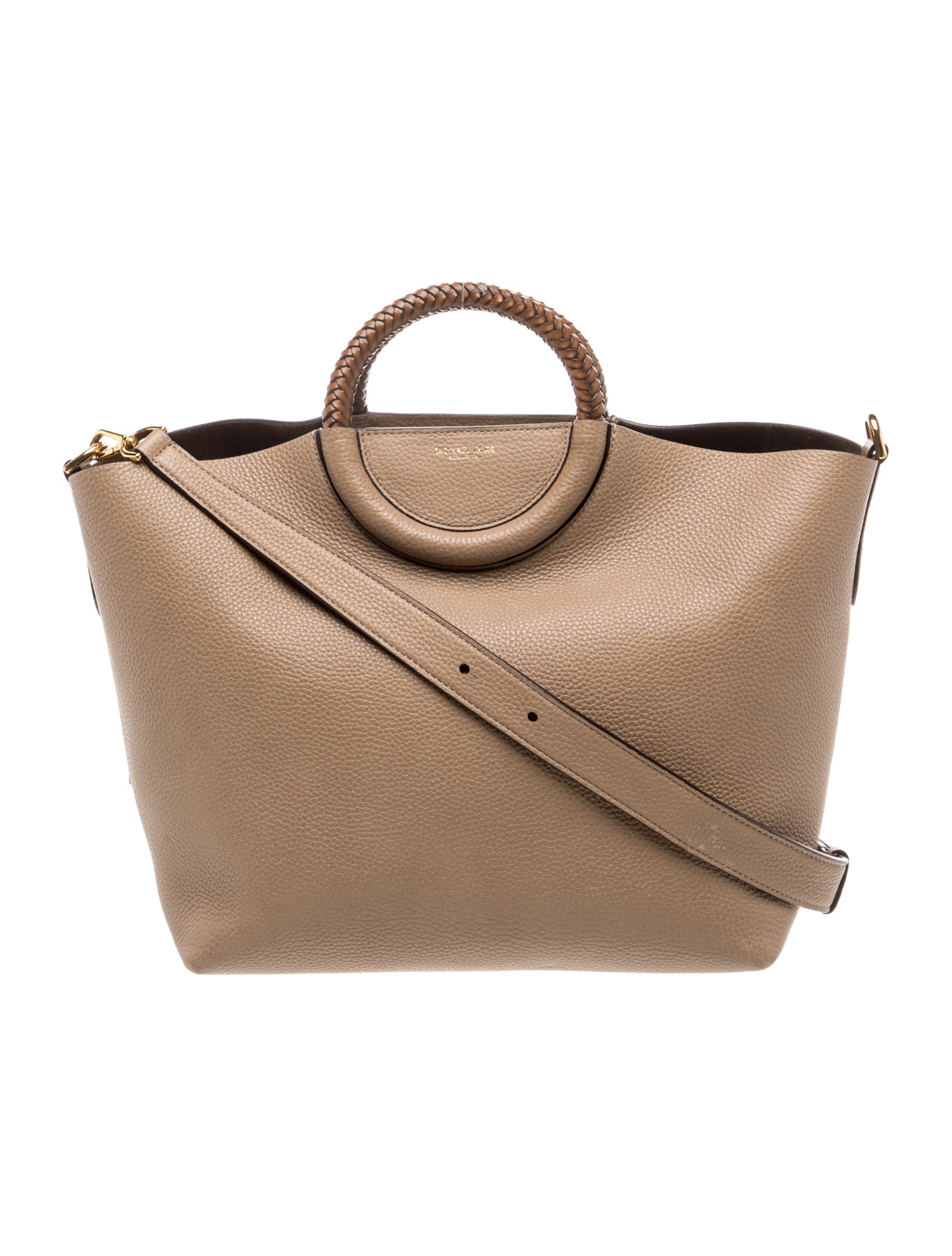 Michael Kors Collection Leather Bucket Bag