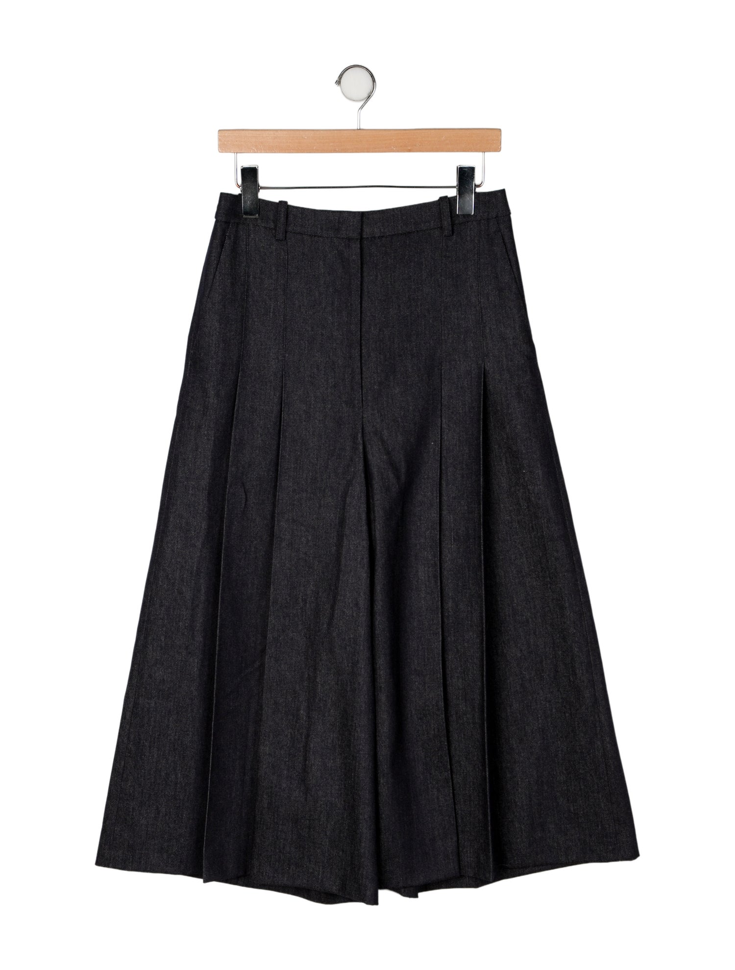 Michael Kors Collection High-Rise Wide Leg Jeans