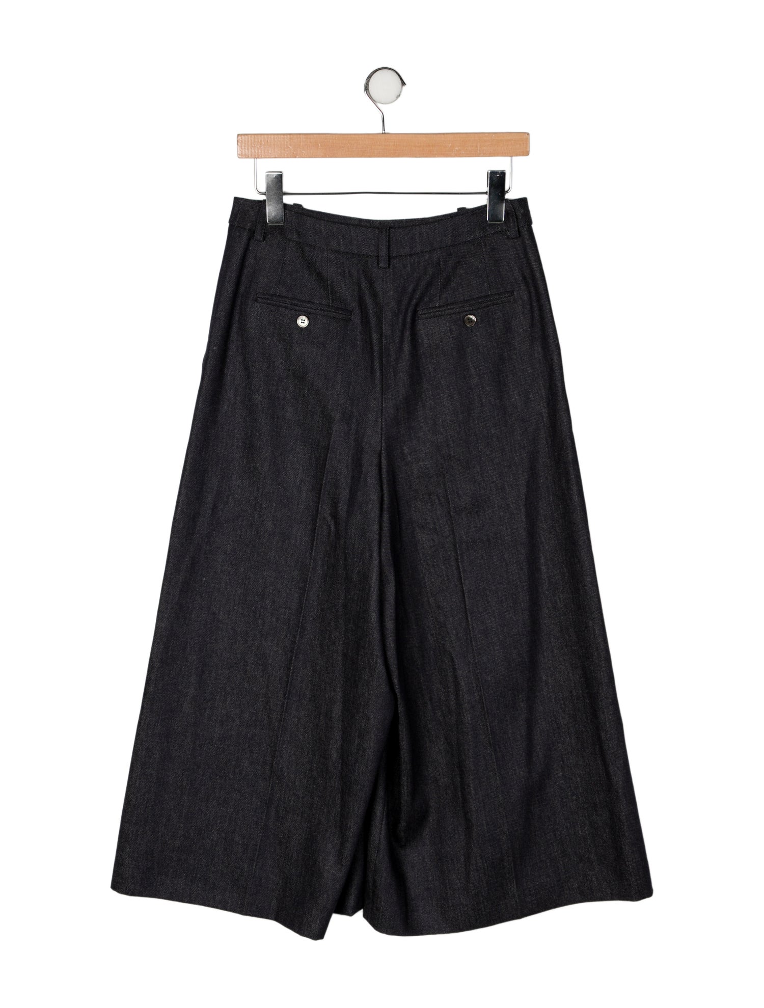 Michael Kors Collection High-Rise Wide Leg Jeans