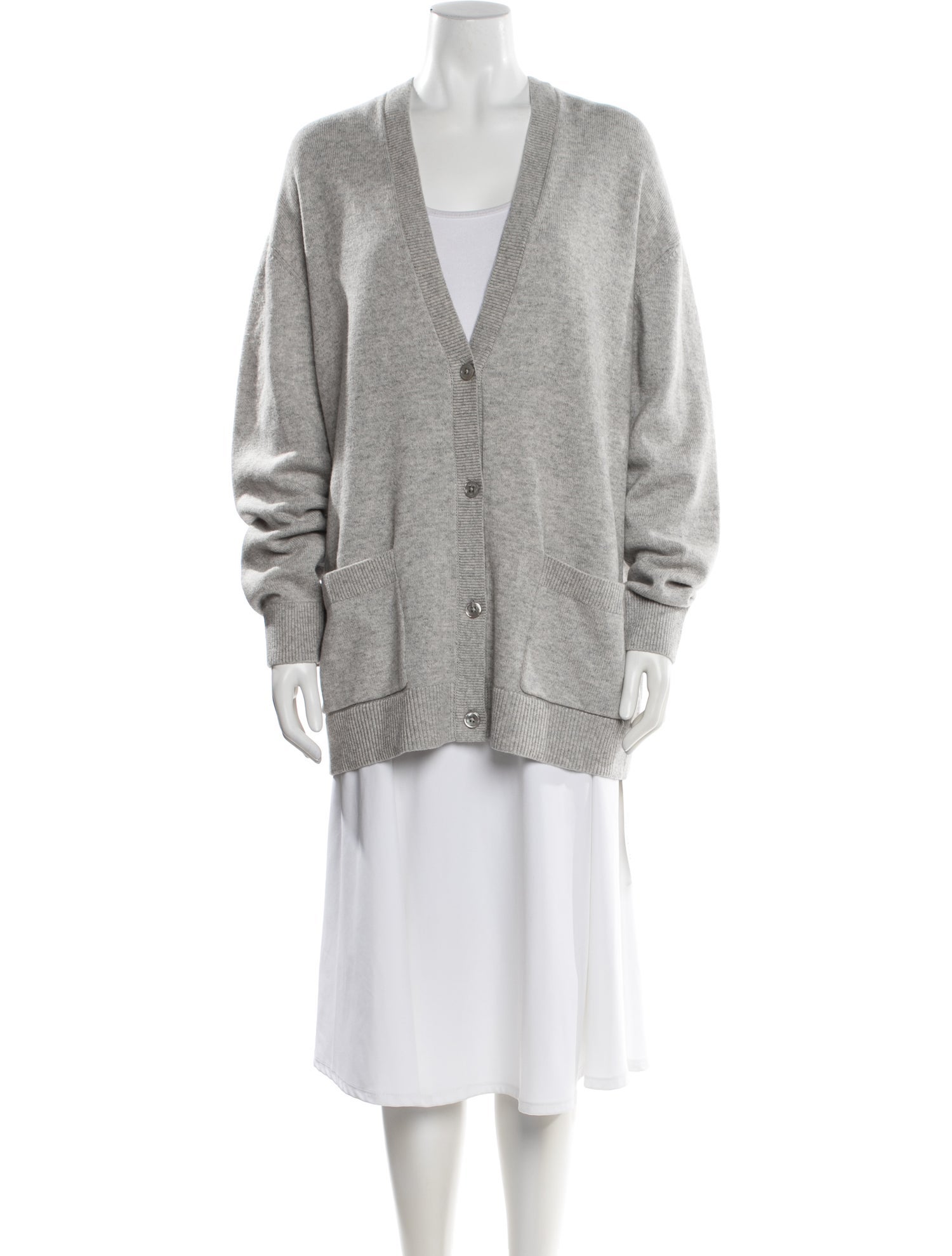 Michael Kors Collection Cashmere V-Neck Sweater w/ Tags