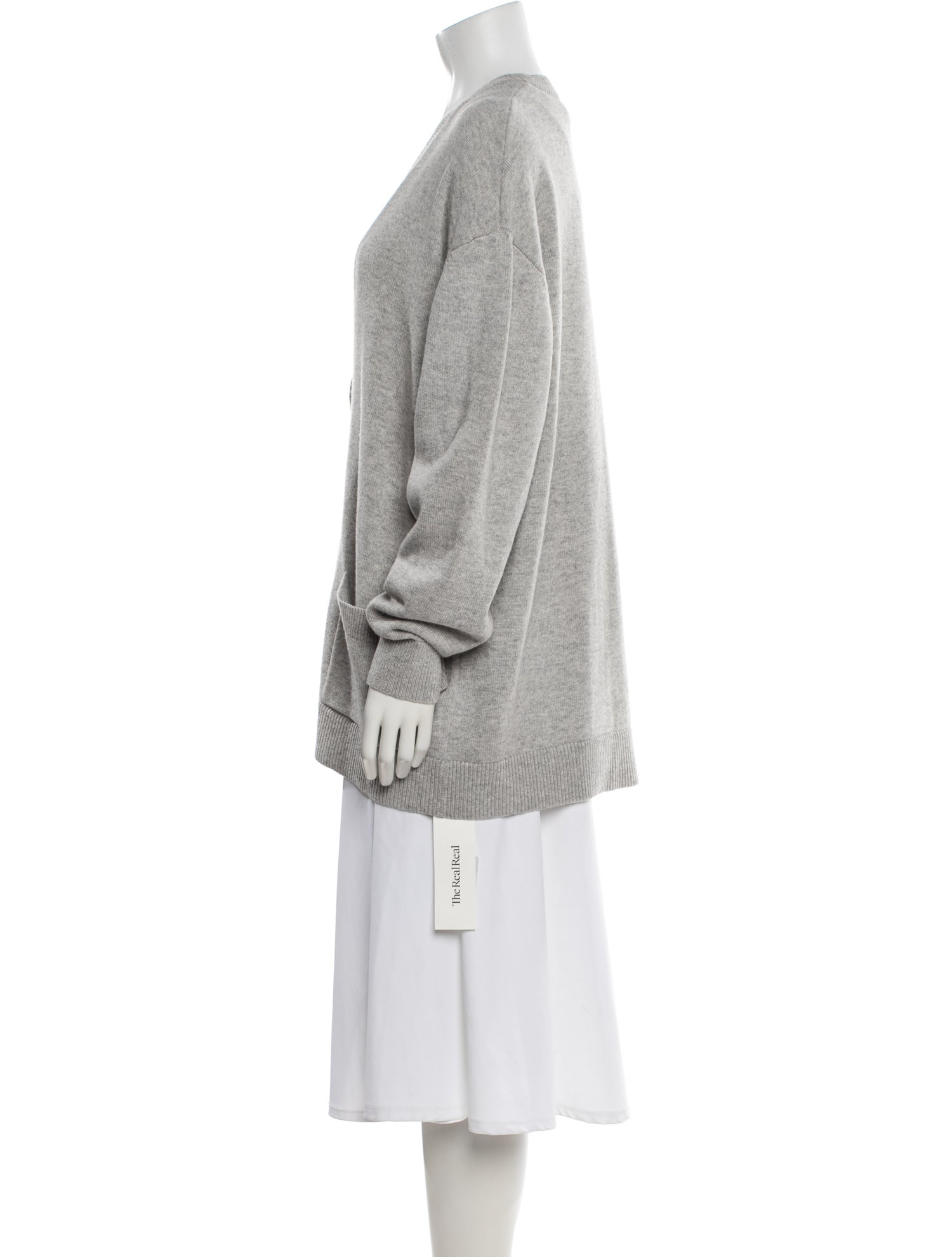 Michael Kors Collection Cashmere V-Neck Sweater w/ Tags