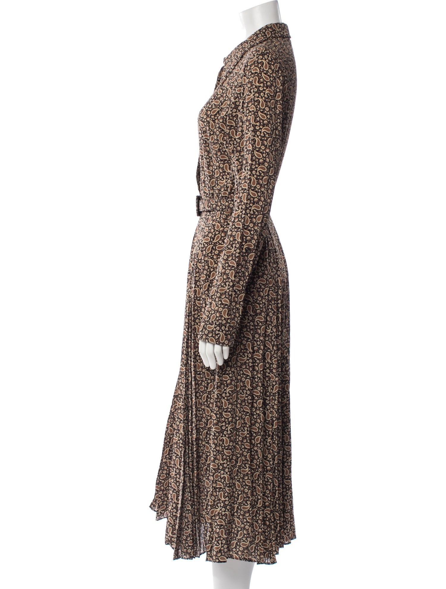 Michael Kors Collection Printed Long Dress