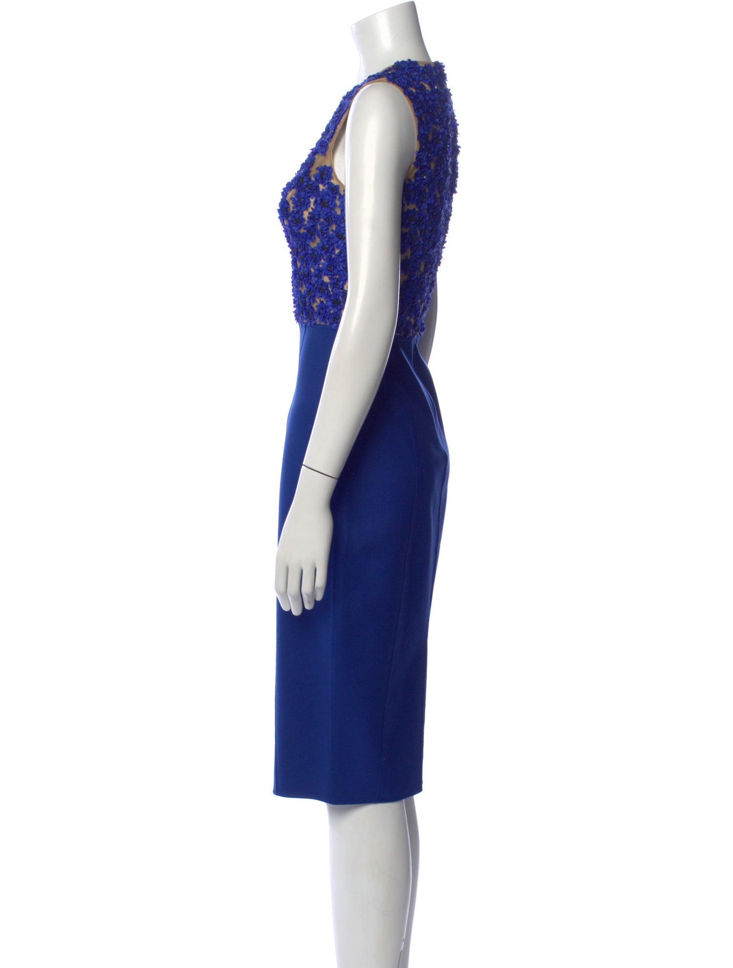 Michael Kors Collection Silk Midi Length Dress