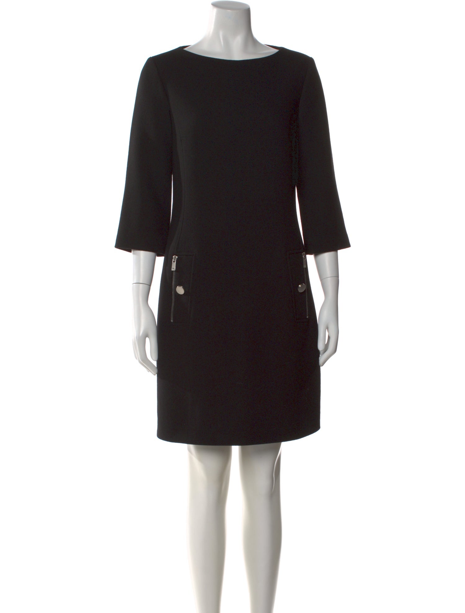Michael Kors Collection Virgin Wool Mini Dress