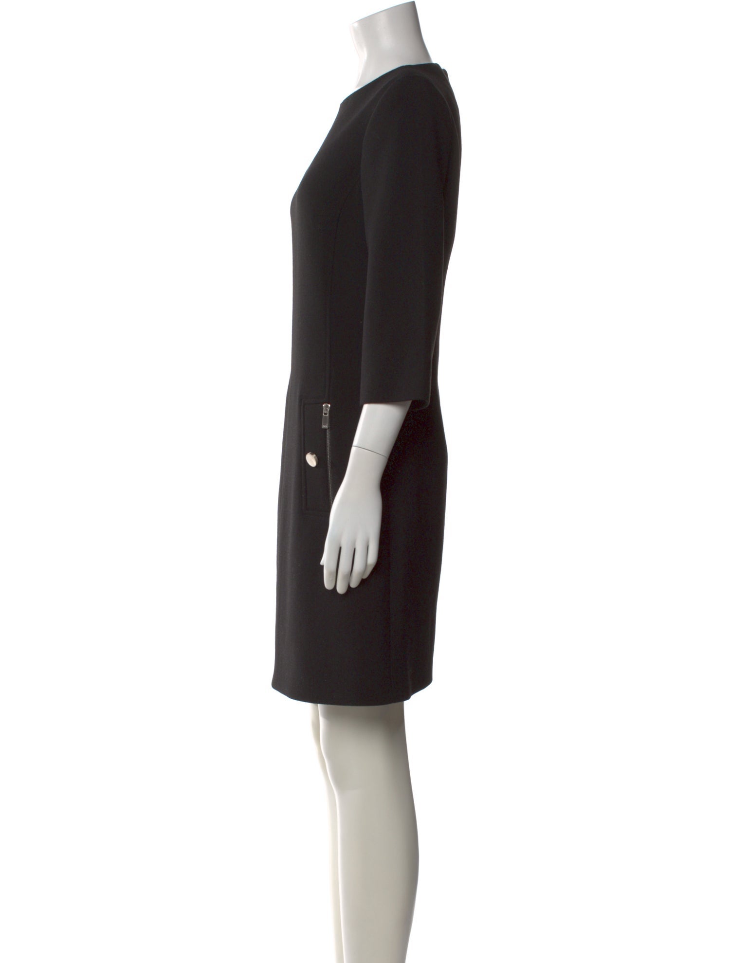 Michael Kors Collection Virgin Wool Mini Dress