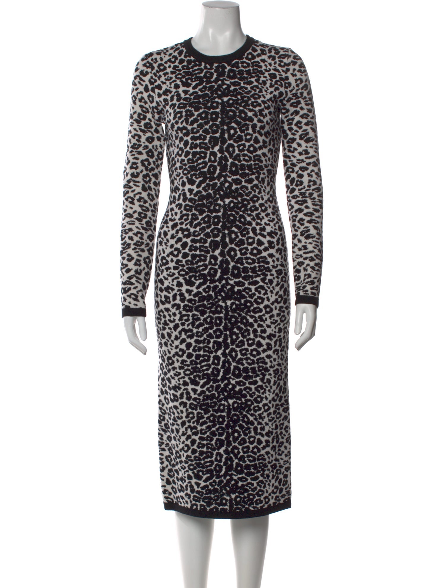 Michael Kors Collection Cashmere Midi Length Dress