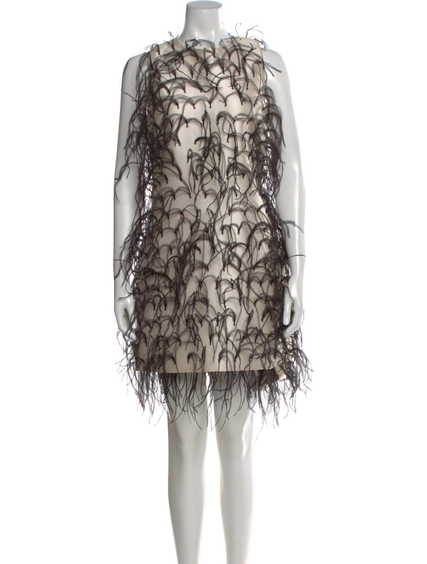 Michael Kors Collection Printed Mini Dress