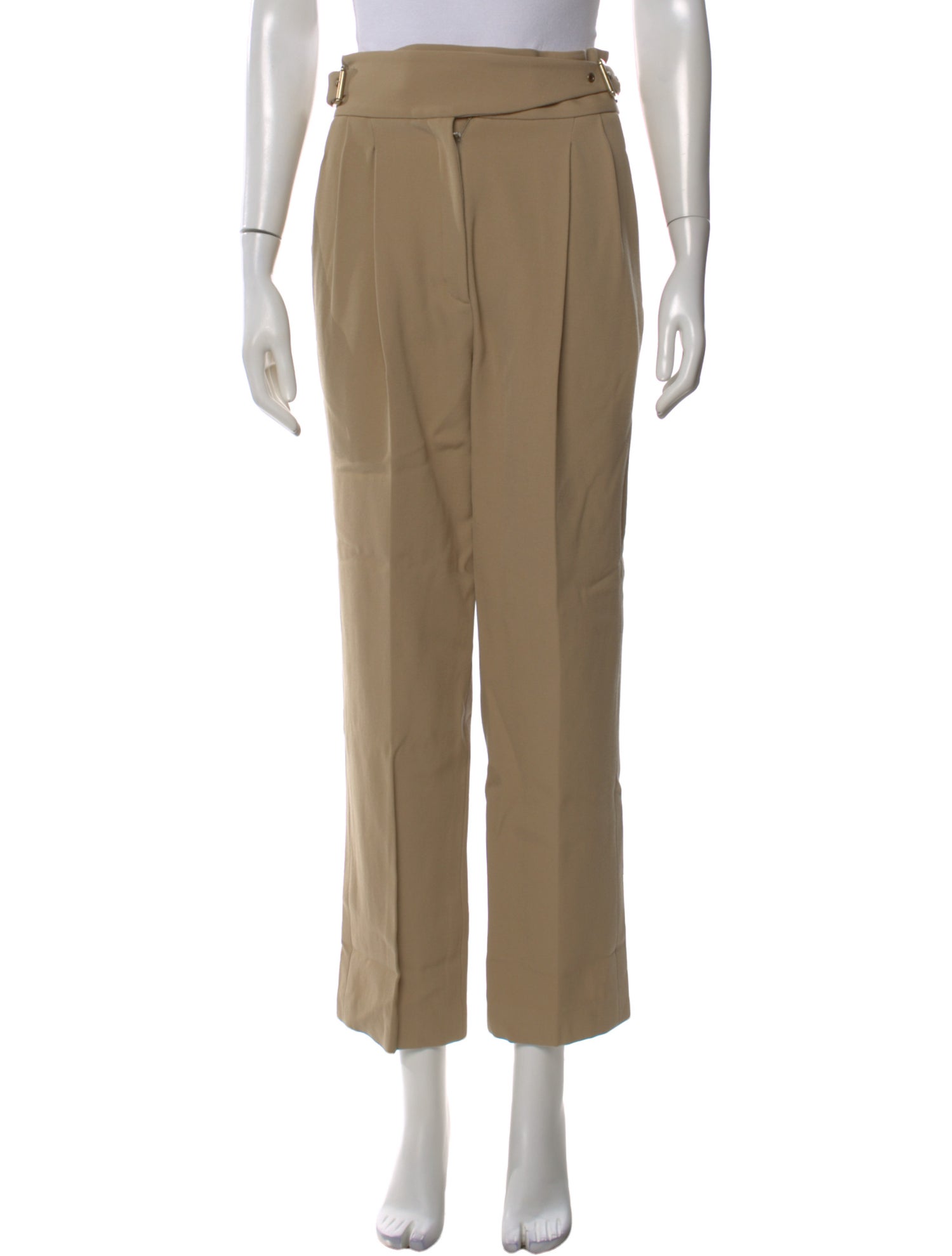 Michael Kors Collection Wool Wide Leg Pants