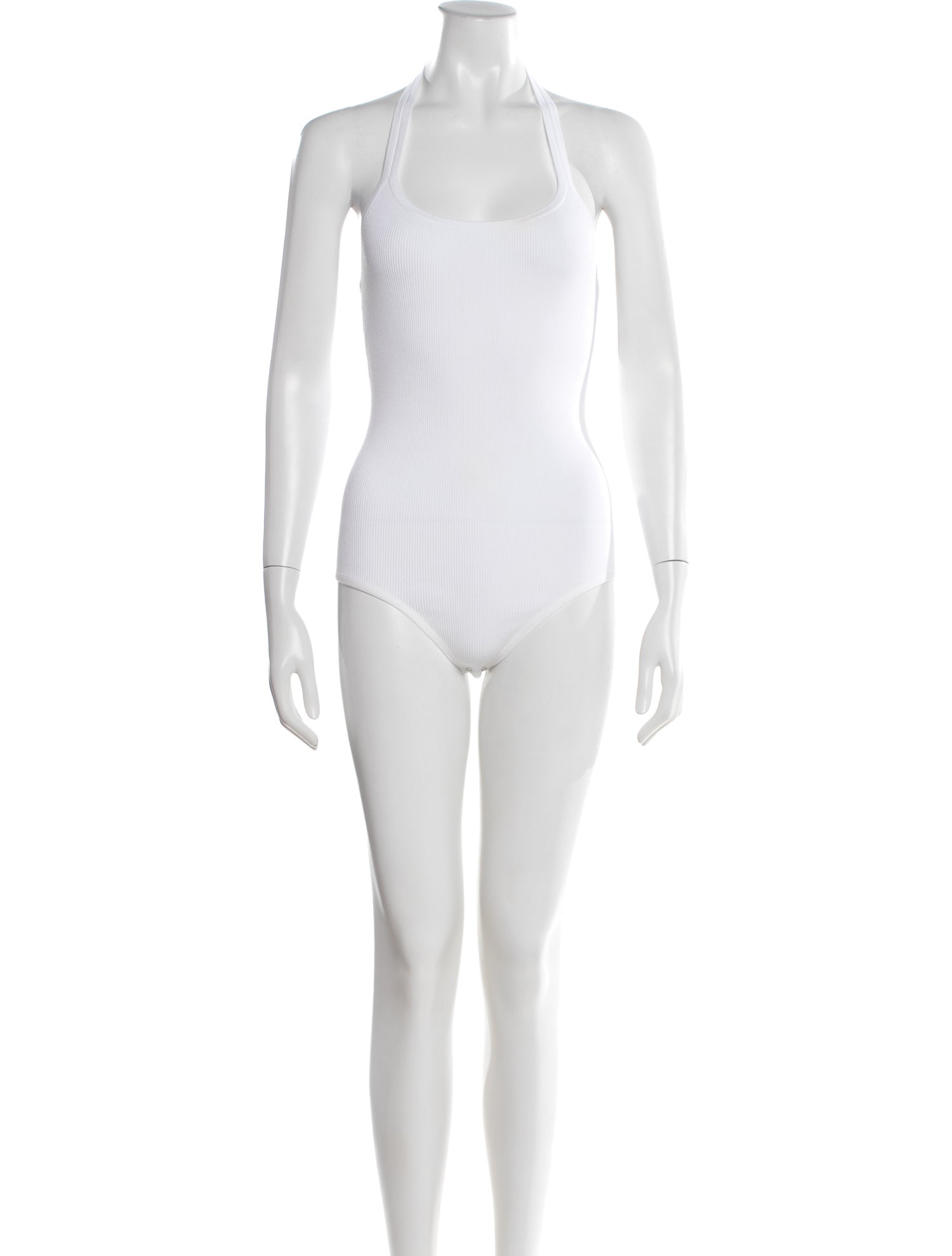Michael Kors Collection Halterneck Sleeveless Bodysuit