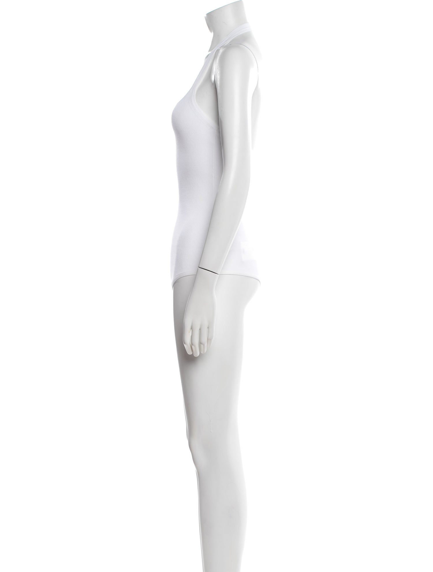 Michael Kors Collection Halterneck Sleeveless Bodysuit