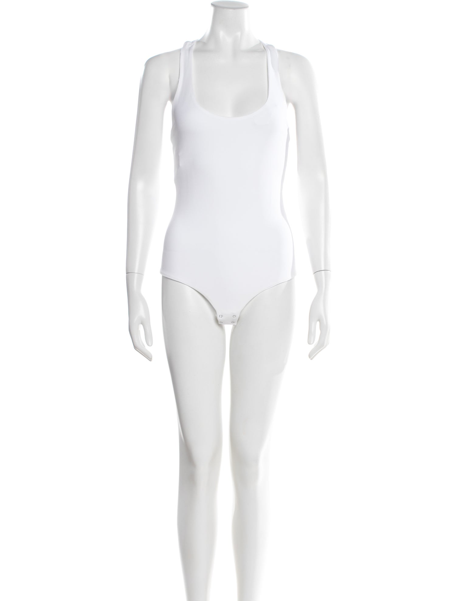 Michael Kors Collection Crew Neck Sleeveless Bodysuit
