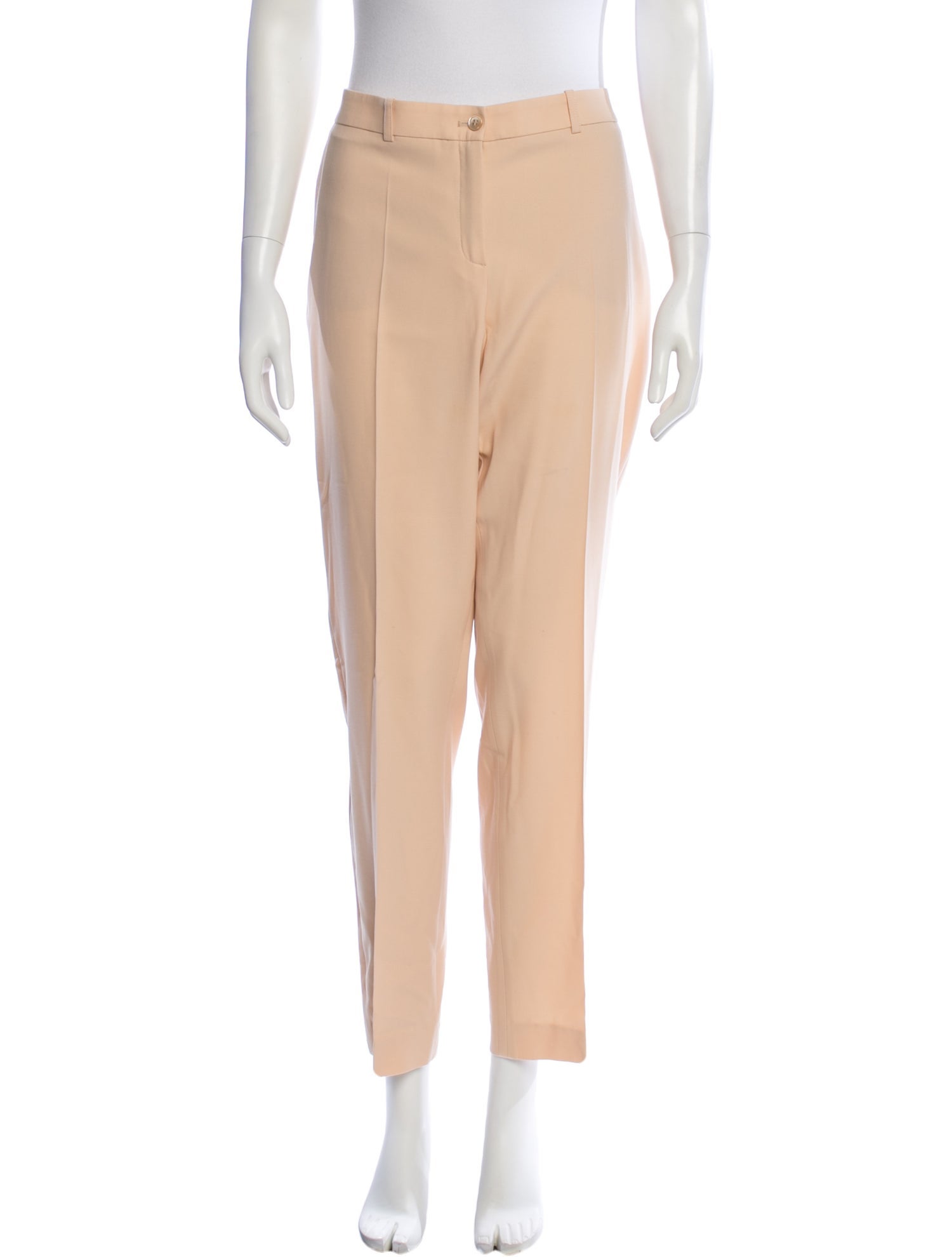 Michael Kors Collection Virgin Wool Straight Leg Pants
