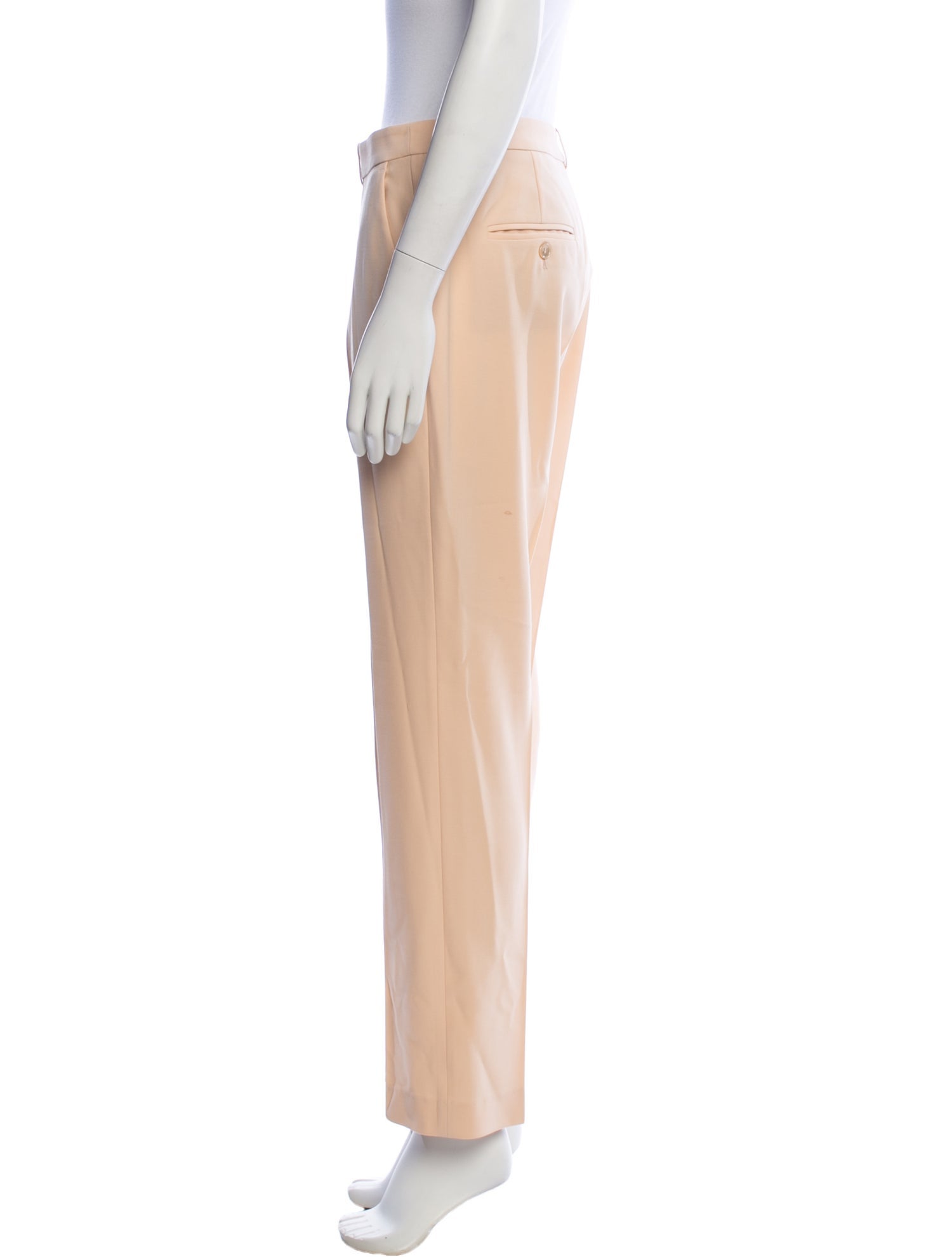 Michael Kors Collection Virgin Wool Straight Leg Pants