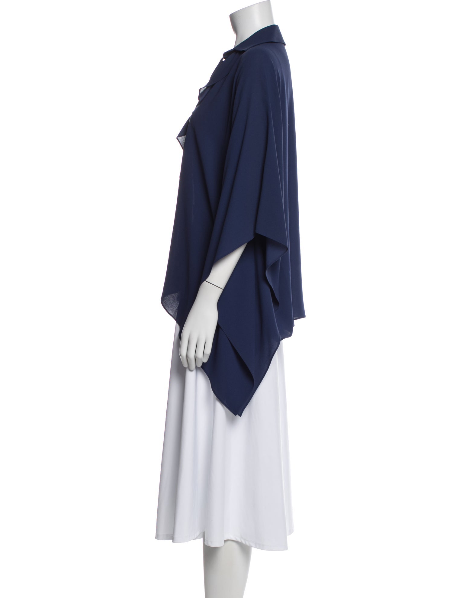 Michael Kors Collection Silk Tie Neck Blouse