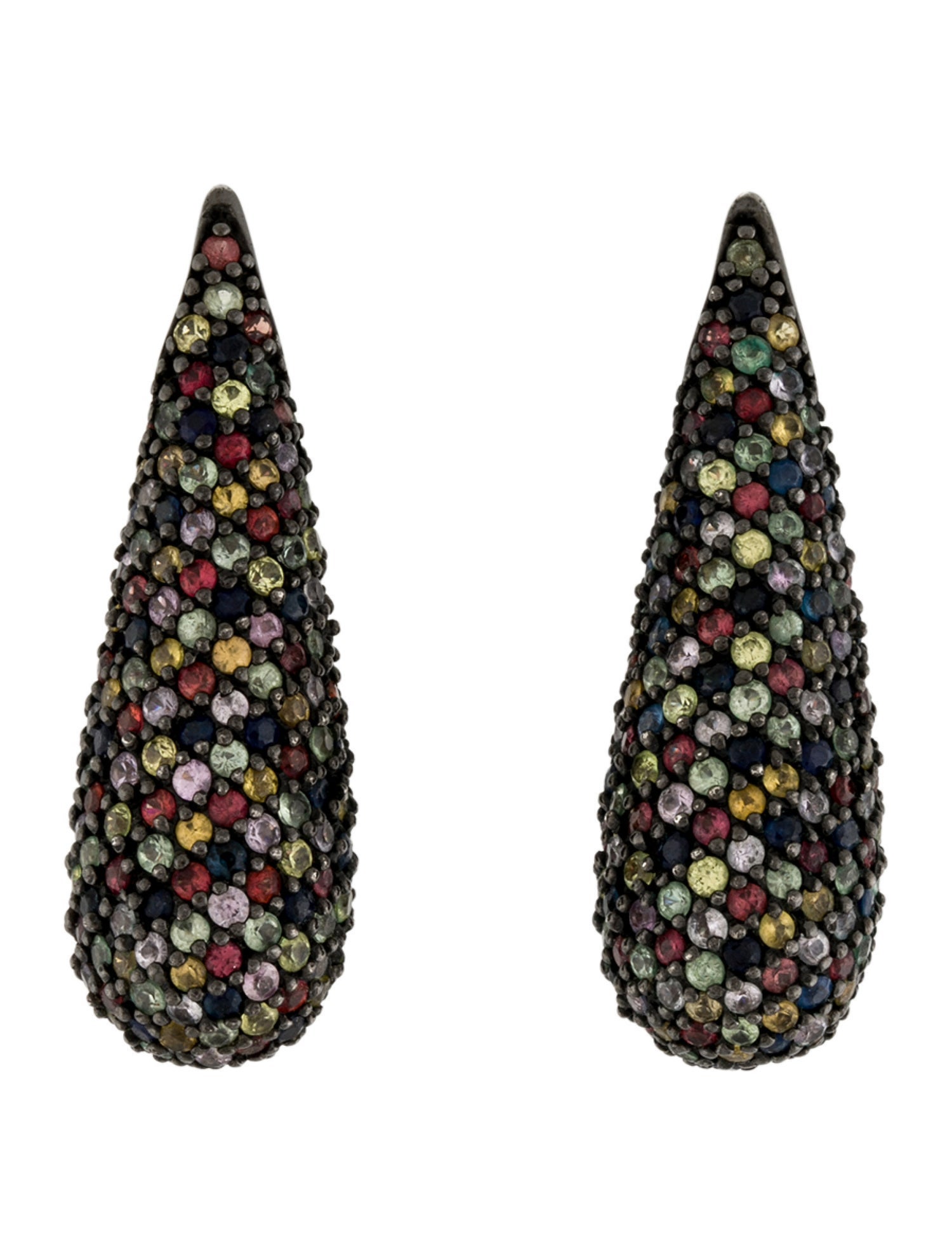 MCL by Matthew Campbell Laurenza Sapphire Drop Earrings