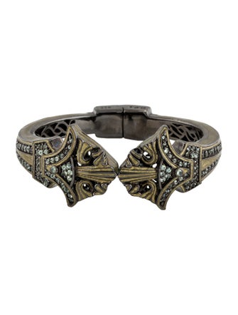 MCL by Matthew Campbell Laurenza Enamel & Sapphire Cuff