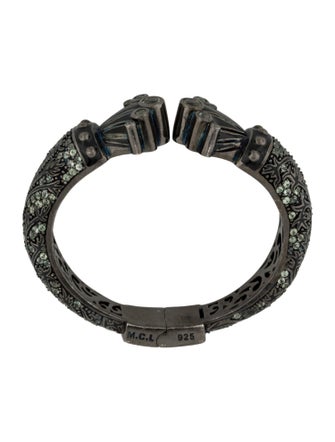 MCL by Matthew Campbell Laurenza Quartz & Green Sapphire Bracelet