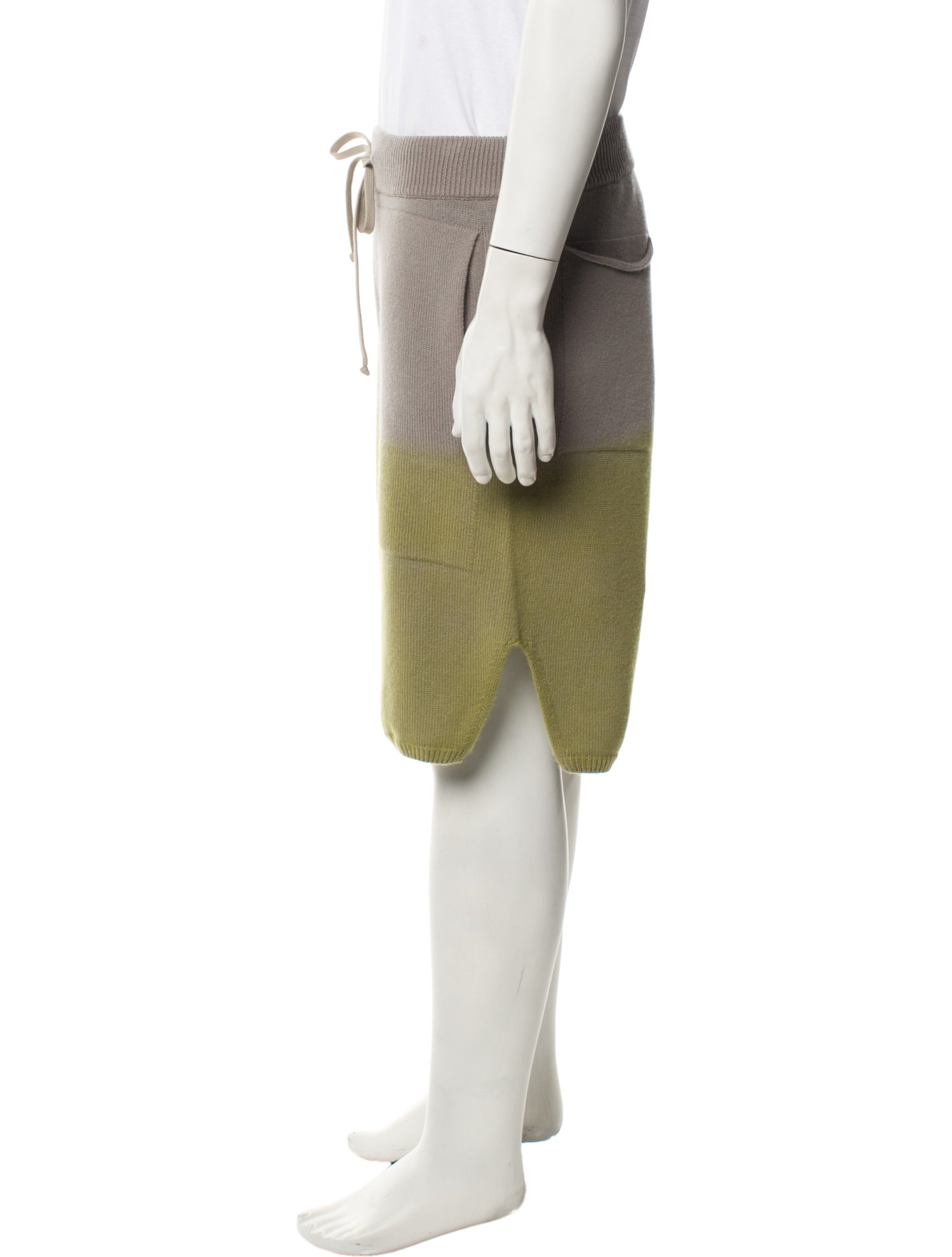 Moncler x Rick Owens Cashmere Jogger Shorts w/ Tags