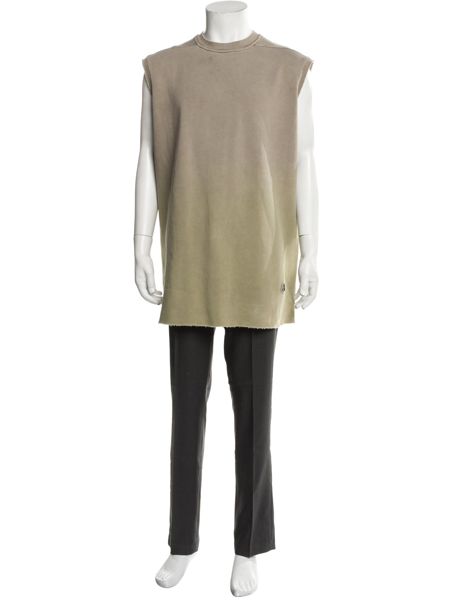 Moncler x Rick Owens Crew Neck Sleeveless T-Shirt