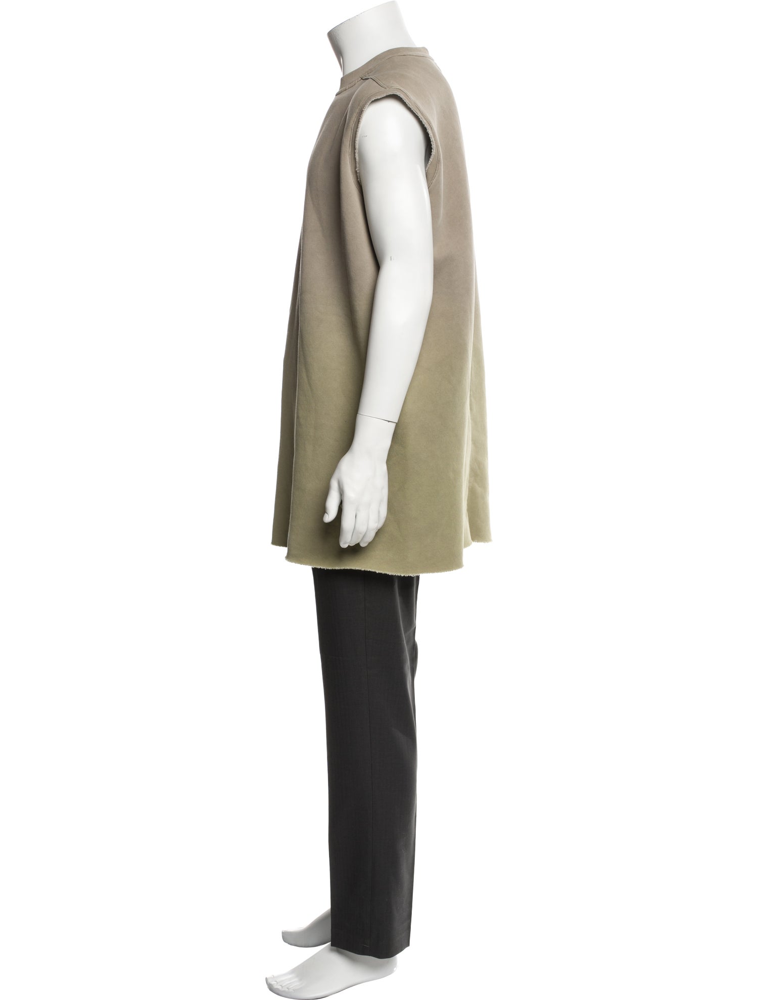 Moncler x Rick Owens Crew Neck Sleeveless T-Shirt