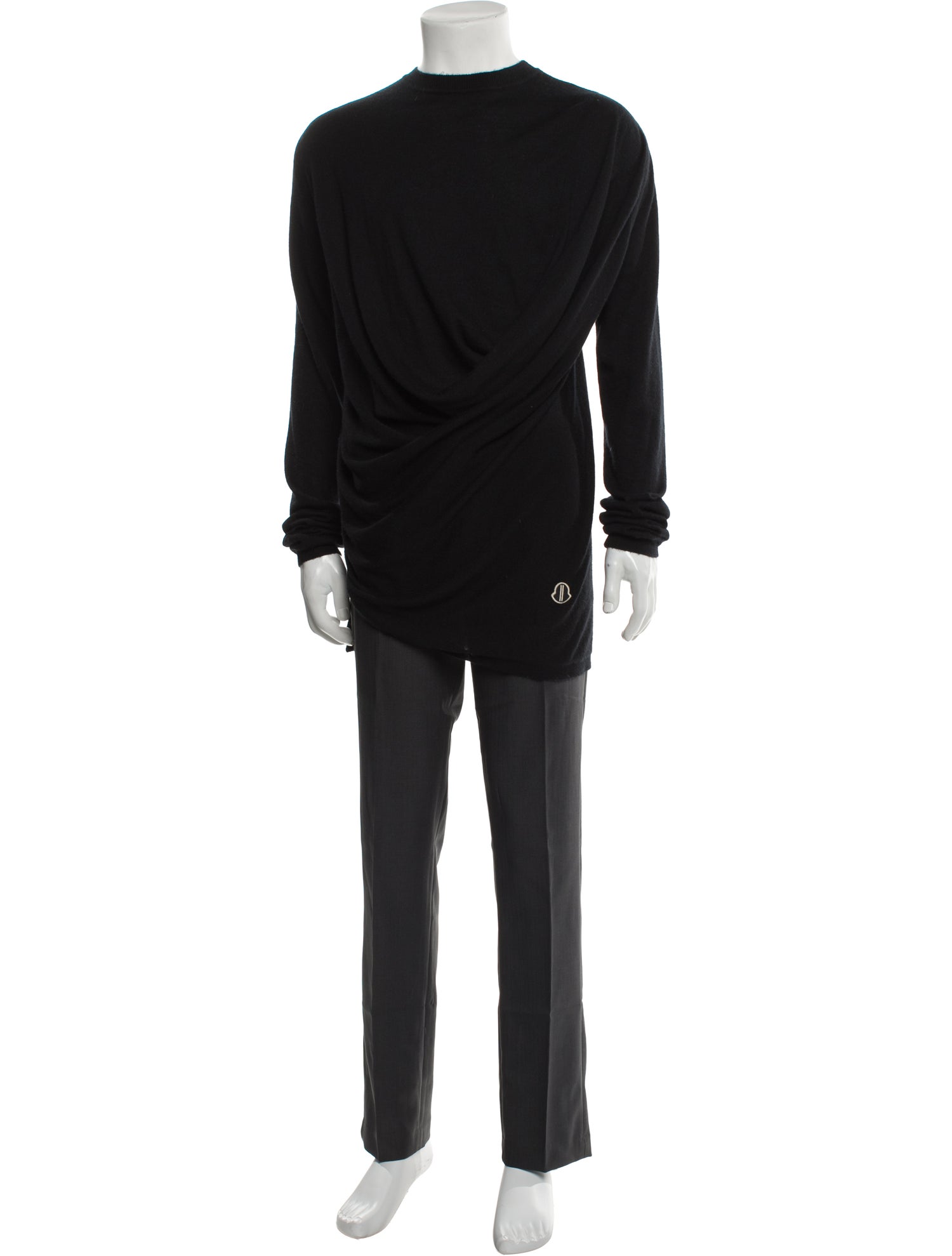 Moncler x Rick Owens Cashmere Crew Neck Pullover