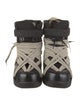 Moncler x Rick Owens Amber Leather Lace-Up Boots