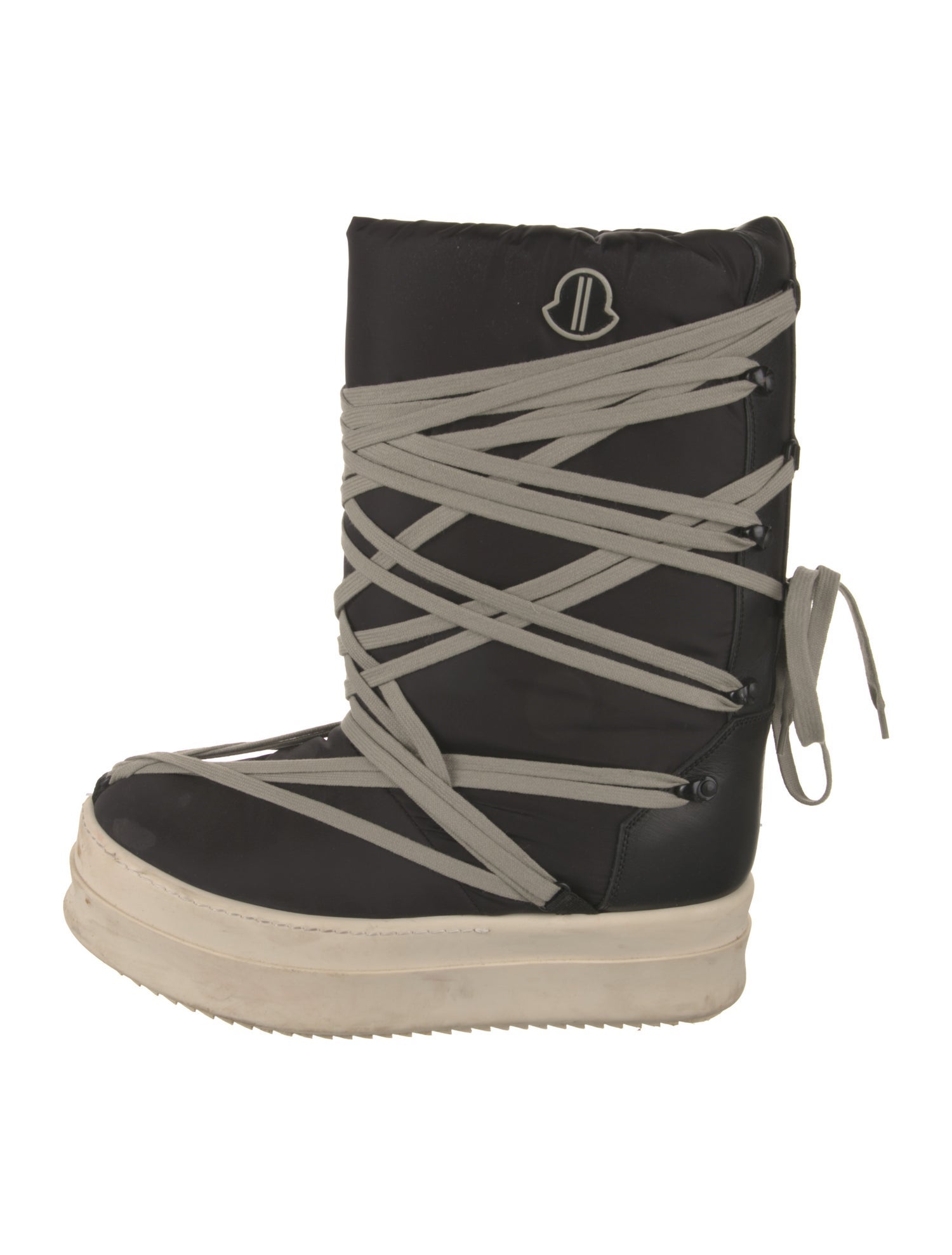 Rick Owens Mohawk Distressed Boots - Neutrals Boots, Shoes