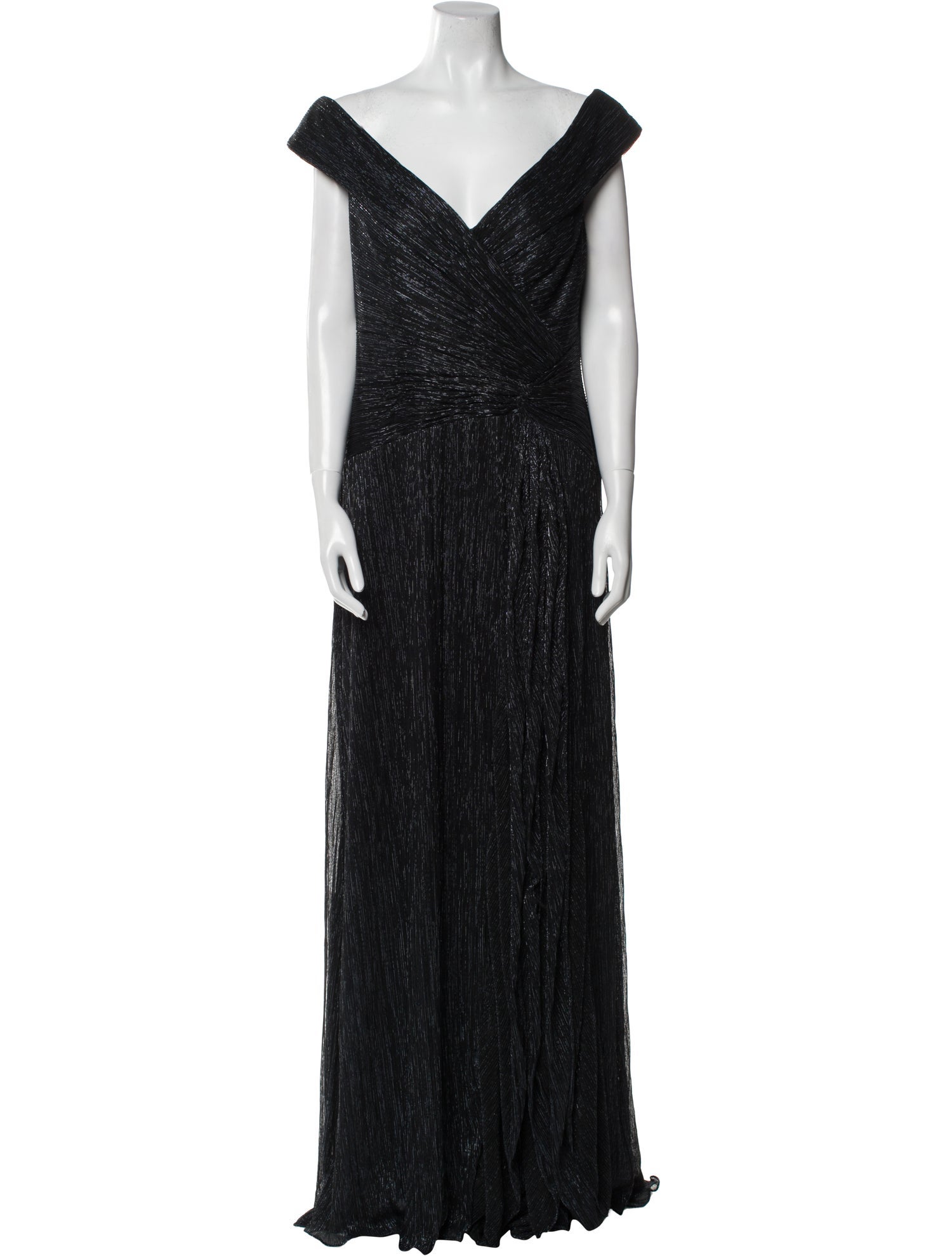 Mon Cheri Montage V-Neck Long Dress