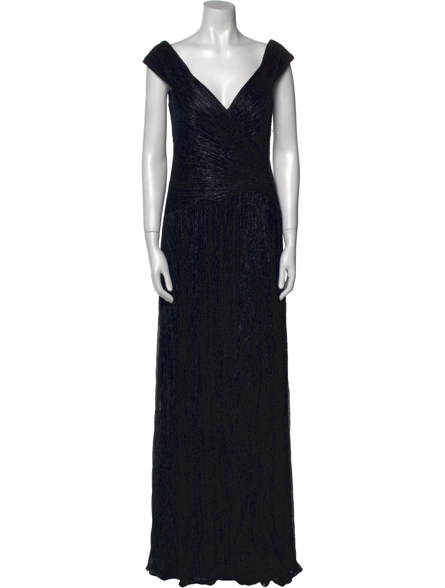 Mon Cheri Montage Printed Long Dress