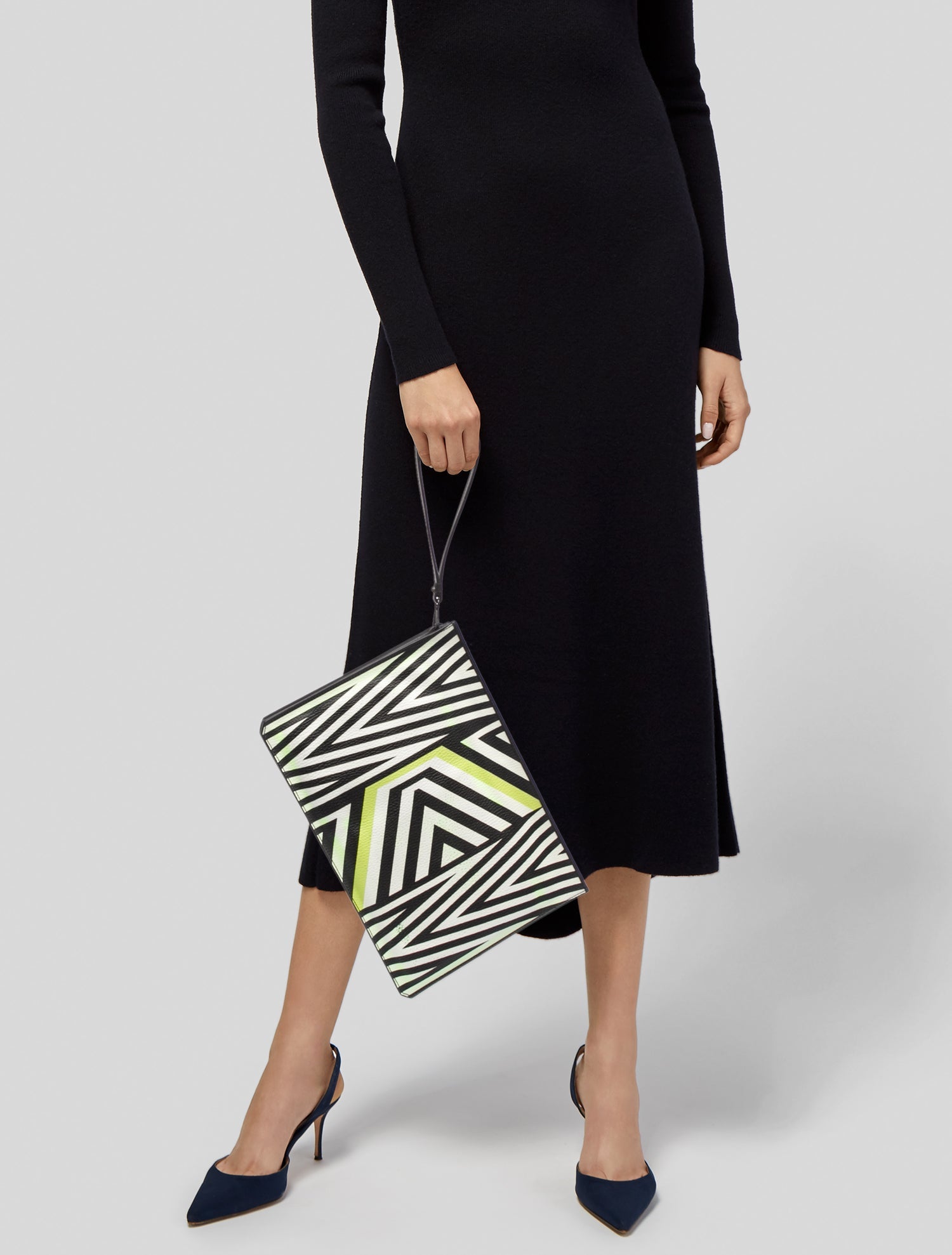 MCM x Tobias Rehberger Leather Clutch