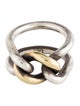 M. Cohen Two-Tone Knot Ring