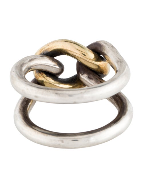M. Cohen Two-Tone Knot Ring