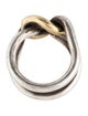 M. Cohen Two-Tone Knot Ring