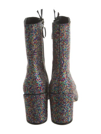 Marco De Vincenzo Crystal Embellishments Boots