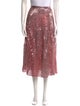 Marco De Vincenzo Sequin Midi Length Skirt