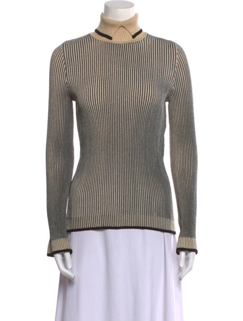 Marco De Vincenzo Turtleneck Long Sleeve Top