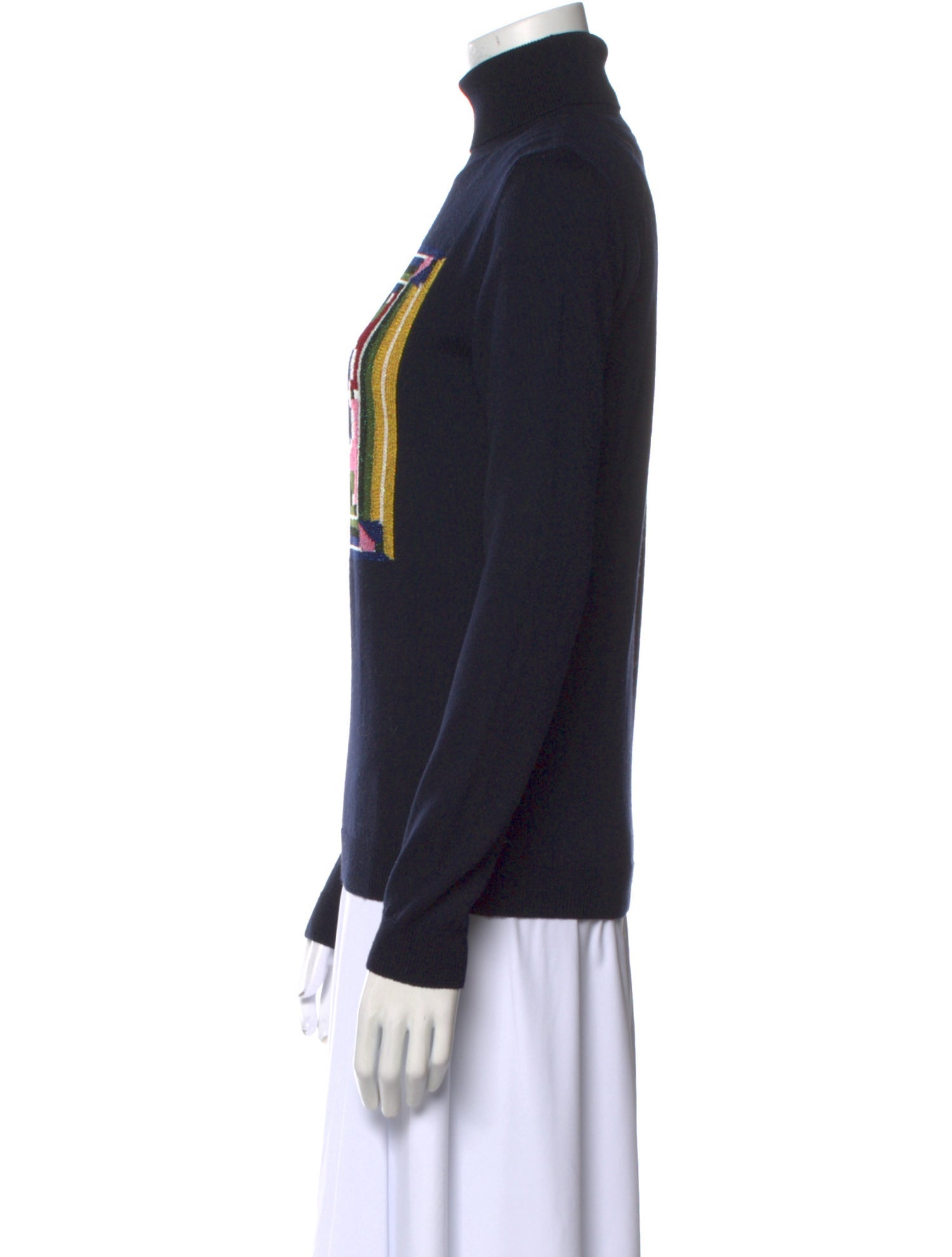 Marco De Vincenzo Wool Printed Sweater