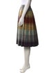 Marco De Vincenzo Striped Knee-Length Skirt