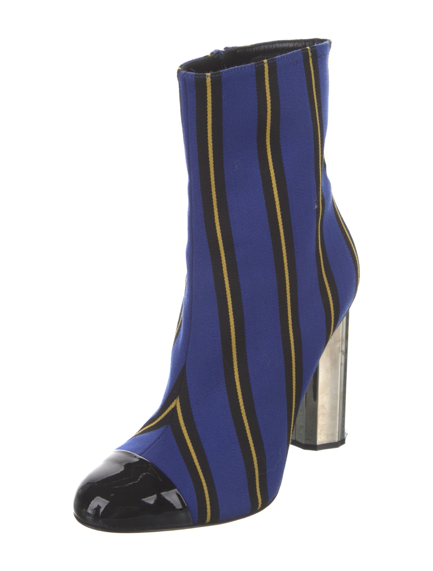 Marco De Vincenzo Striped Boots