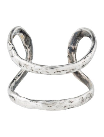 Madina Visconti Textured Cuff Bracelet