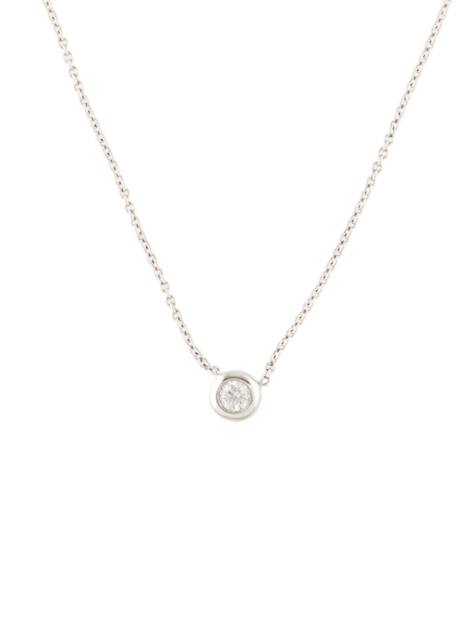 Mejuri 14K Diamond Pendant Necklace 14K Yellow Gold Pendant Necklace, Necklaces MEJUR20876