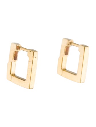 Mejuri Block Small Hoops