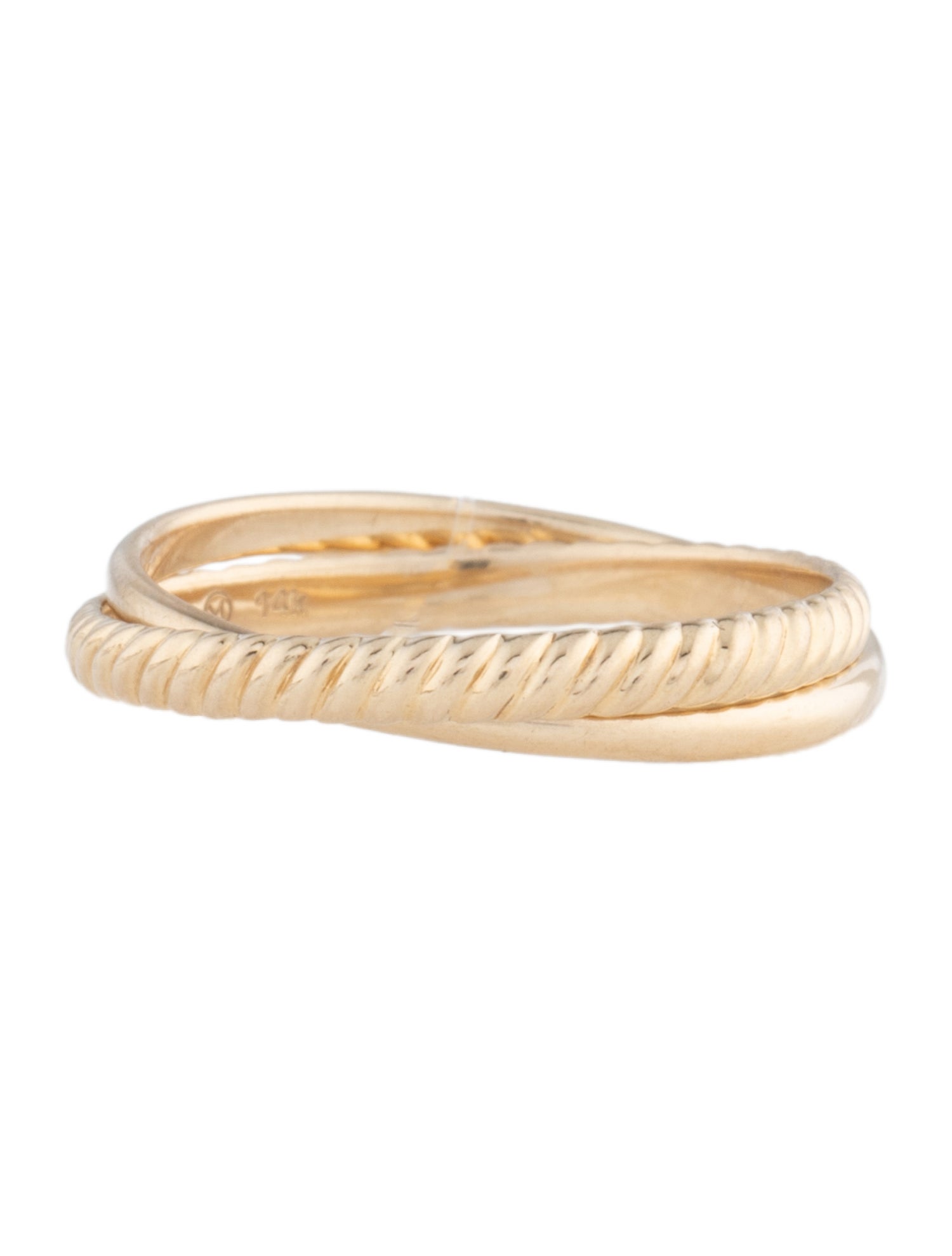 【MEJURI】デュオリング 【14k Gold】 Mejuri duo ring 14k gold