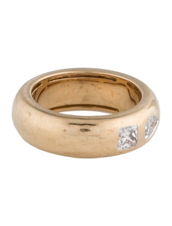 Mejuri 14K Diamond Toi Et Moi Band