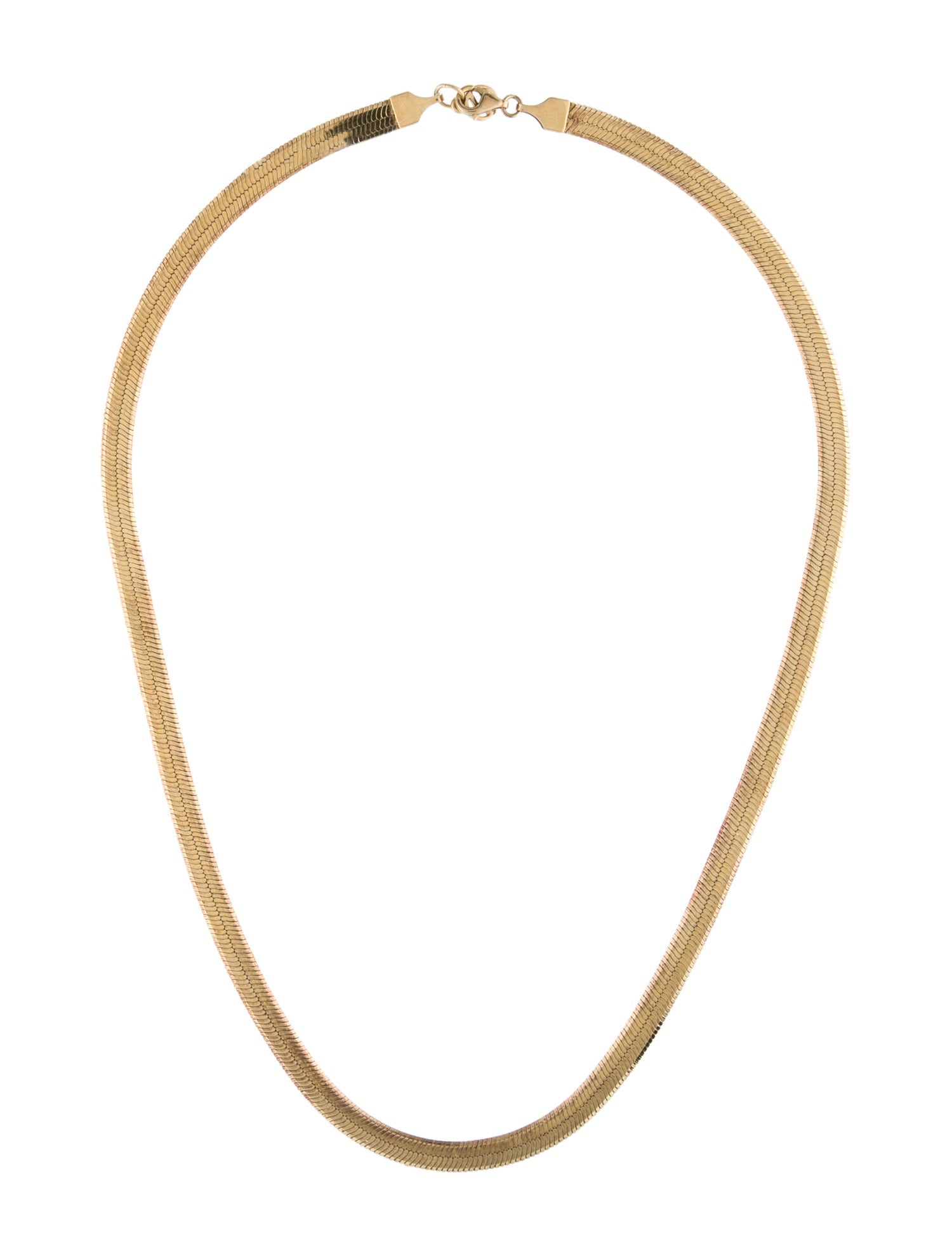 Mejuri Bold Herringbone Chain Necklace