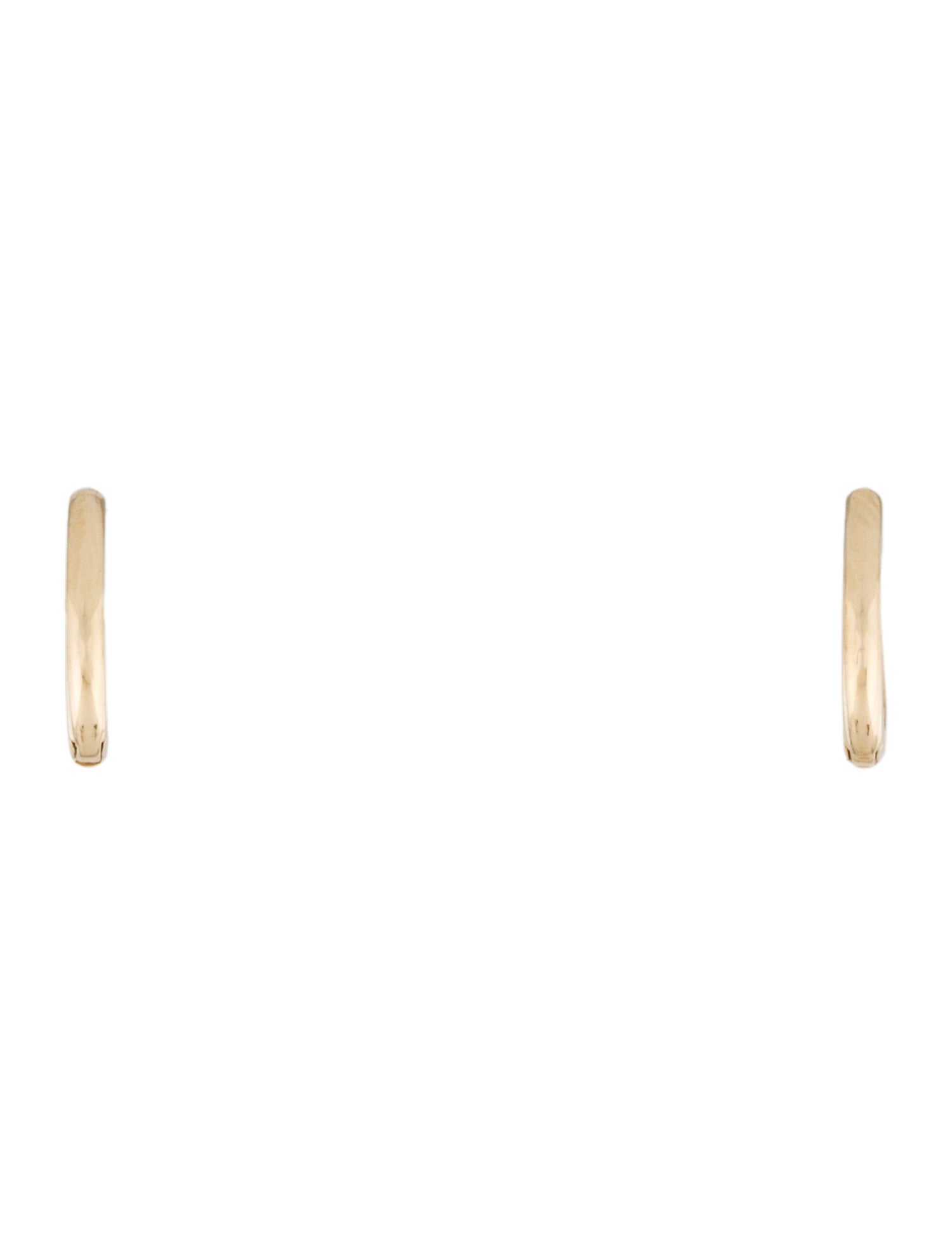 Mejuri 14K Huggie Earrings