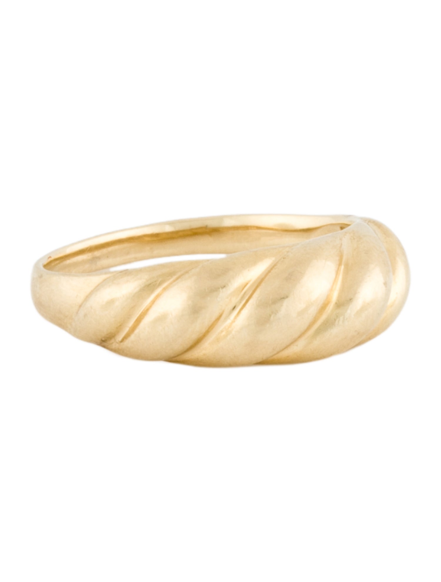 Mejuri 14K Croissant Dôme Ring